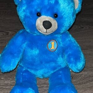 BABW Build a Bear Thomas Train Retired Teddy Bear
